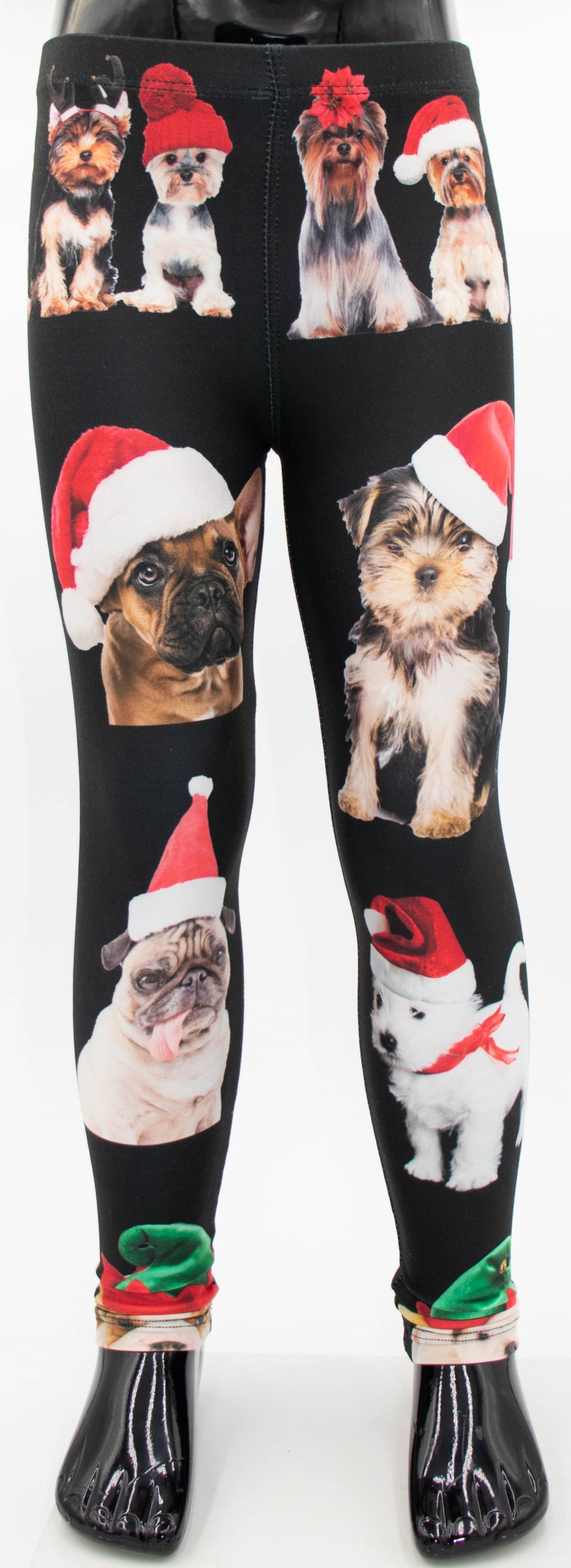 Christmas Dogs Girls Leggings