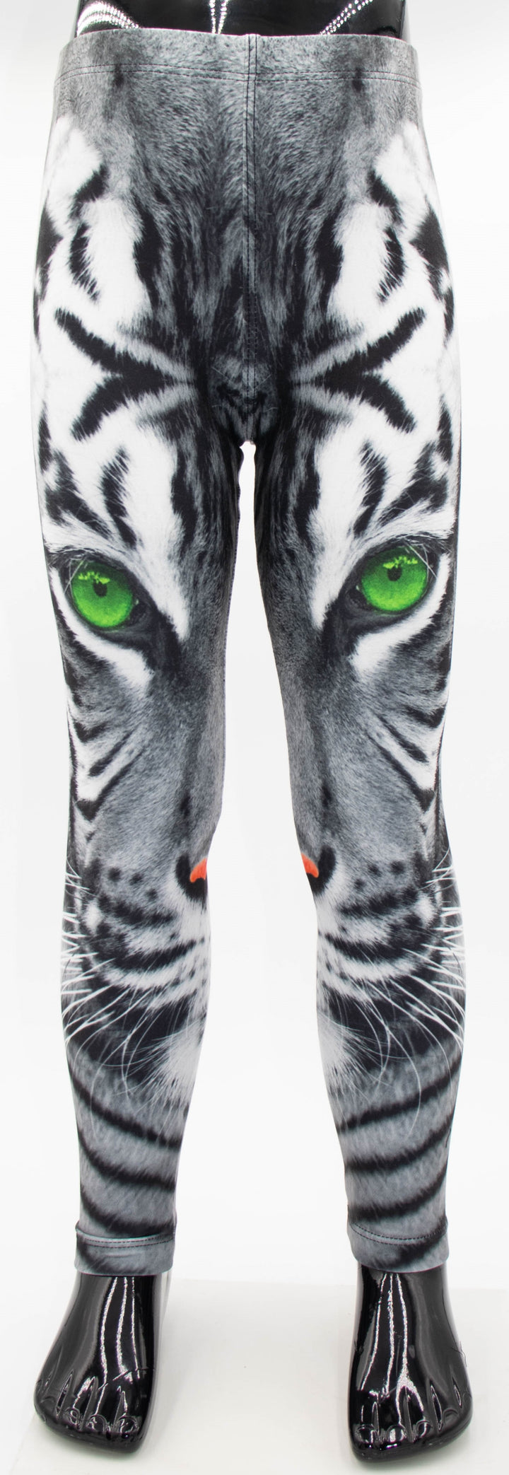 Tiger Print Girls Leggings