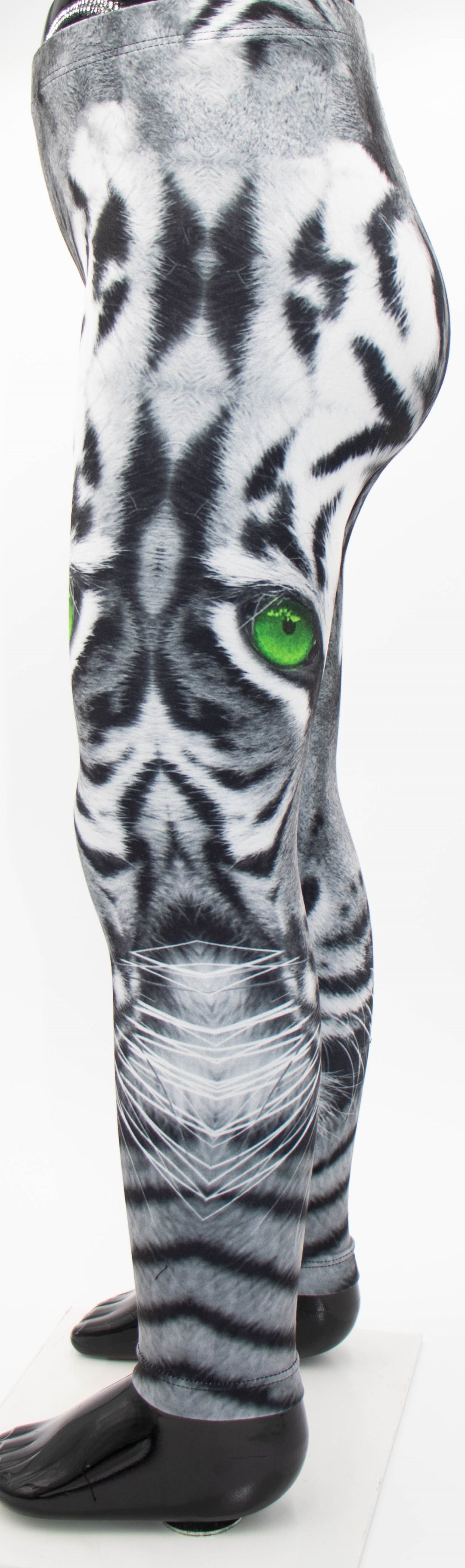 Tiger Print Girls Leggings