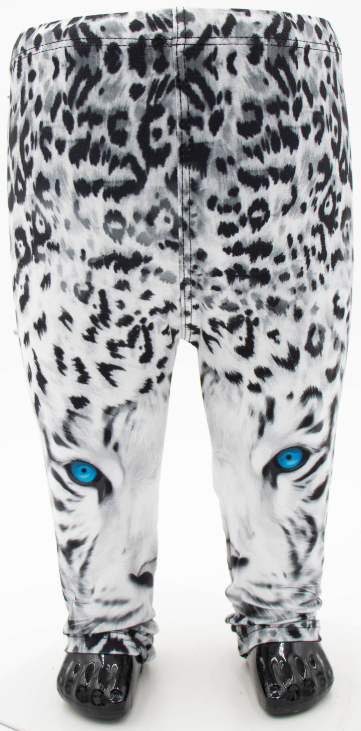 Tiger Print Girls Leggings