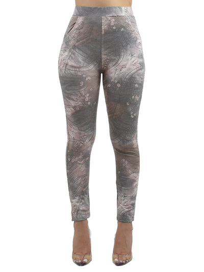 Cherry Blossom Flower Leggings - Denimaxx
