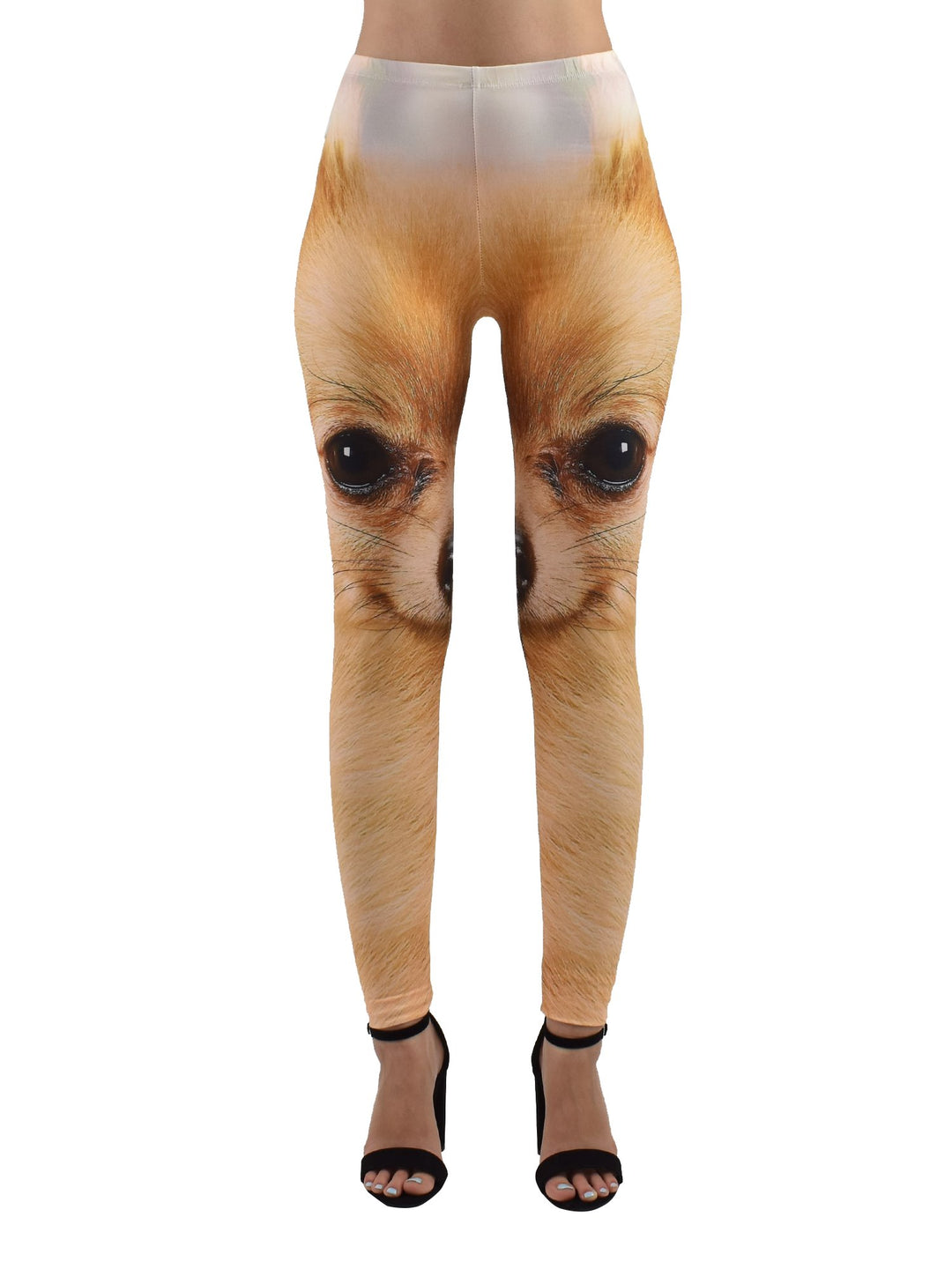 Chihuahua Print - Loungewear Leggings - Denimaxx