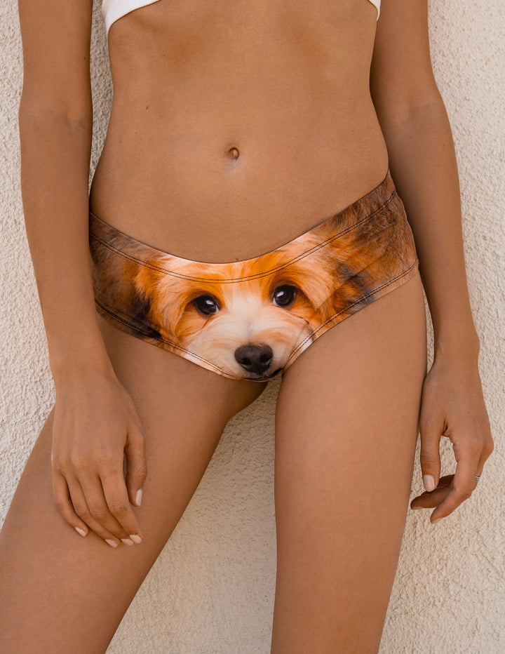 Havanese Puppy-Print Panties - Denimaxx
