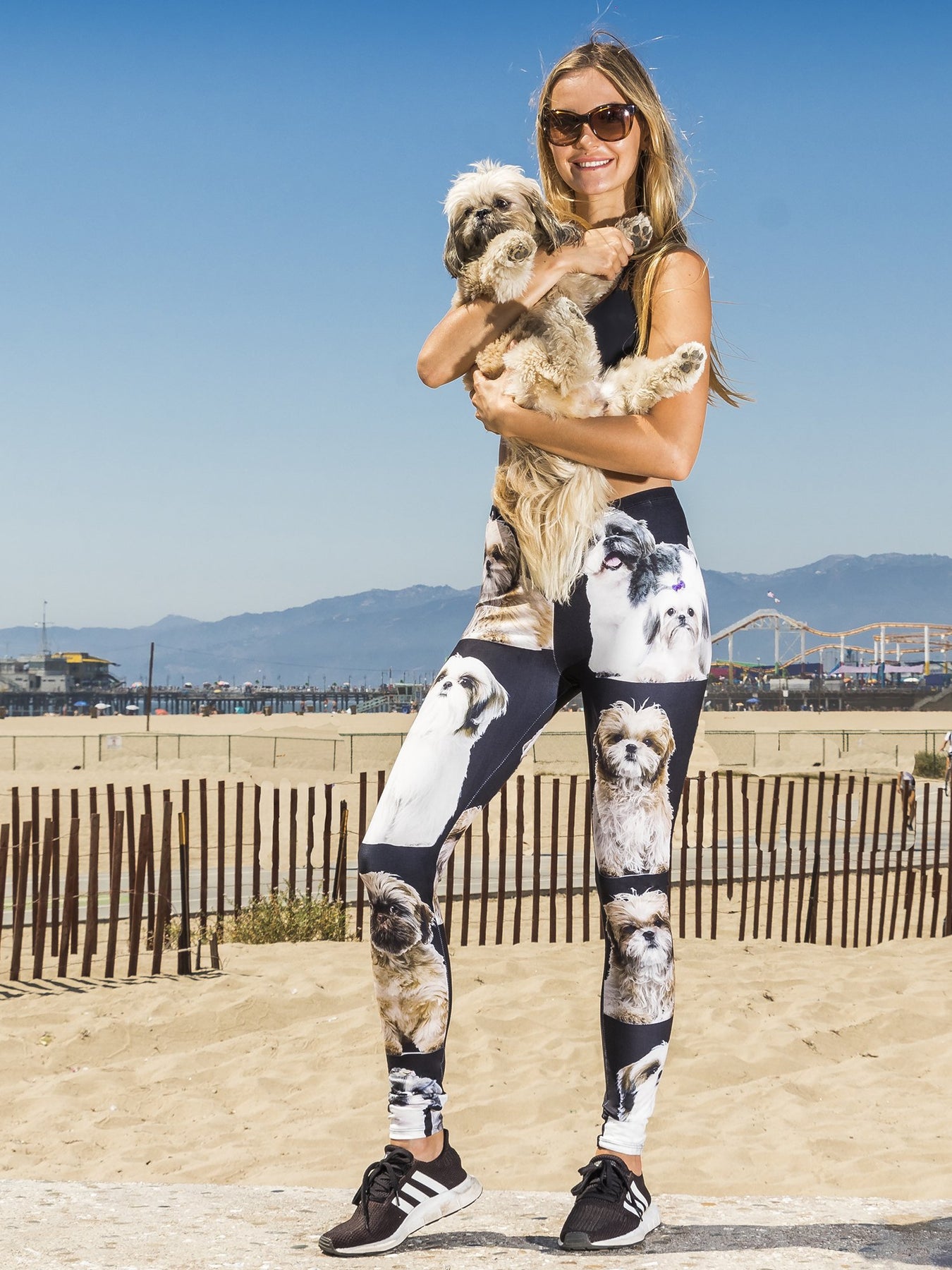 Shiba Inu Print - Girls' Activewear Leggings – Denimaxx