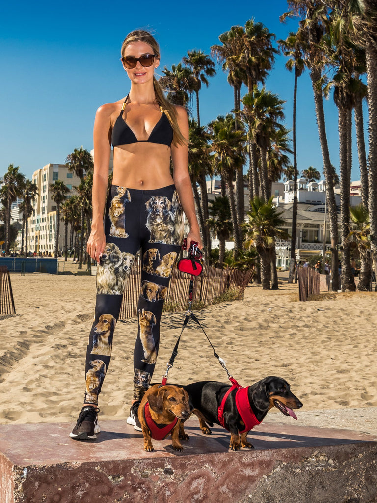 Yoga Dogs Print - Workout Leggings – Denimaxx