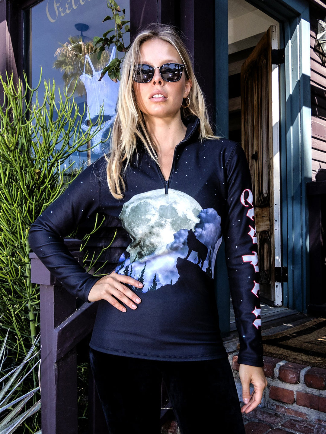 Howling Wolf MidLayer Top - Denimaxx
